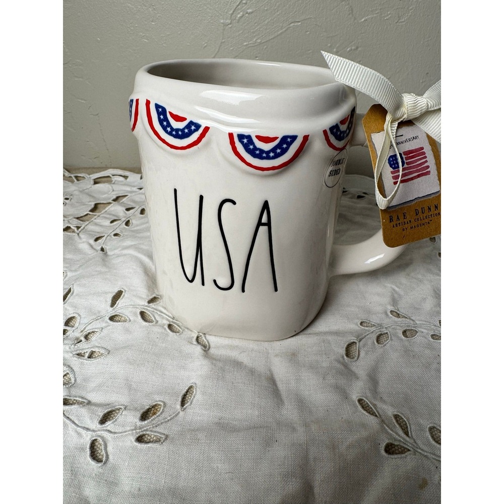 Rae Dunn USA mug 250th America Anniversary collection